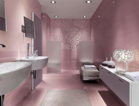 Отделка стен в ванной комнате: какой цвет лучше выбрать