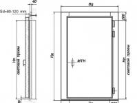 Bathroom door dimensions - standard indicators