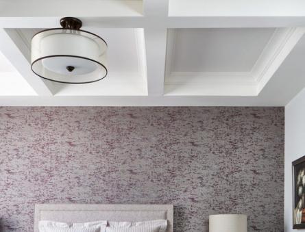 Purple wallpaper: impact on a person, a room, gluing technology Purple wallpaper