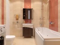 Μοντέρνες επιλογές για την τοποθέτηση πλακιδίων στο μπάνιο με φωτογραφίες και διαγράμματα σχεδιασμού